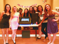 Sweet 16 party using Virtual DJ George from Sounds Fabulous.